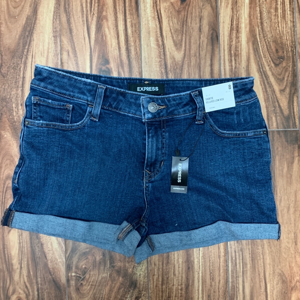Express jeans shorts NWT